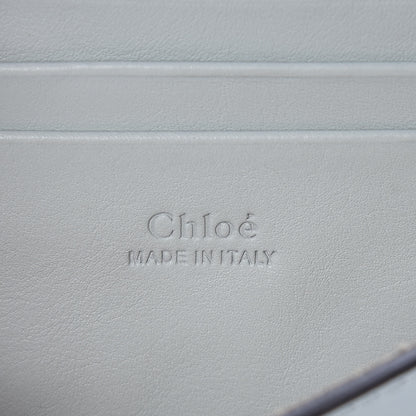 Chloe Suede Calfskin Mini Faye Shoulder Bag Airy Grey 6 of 10