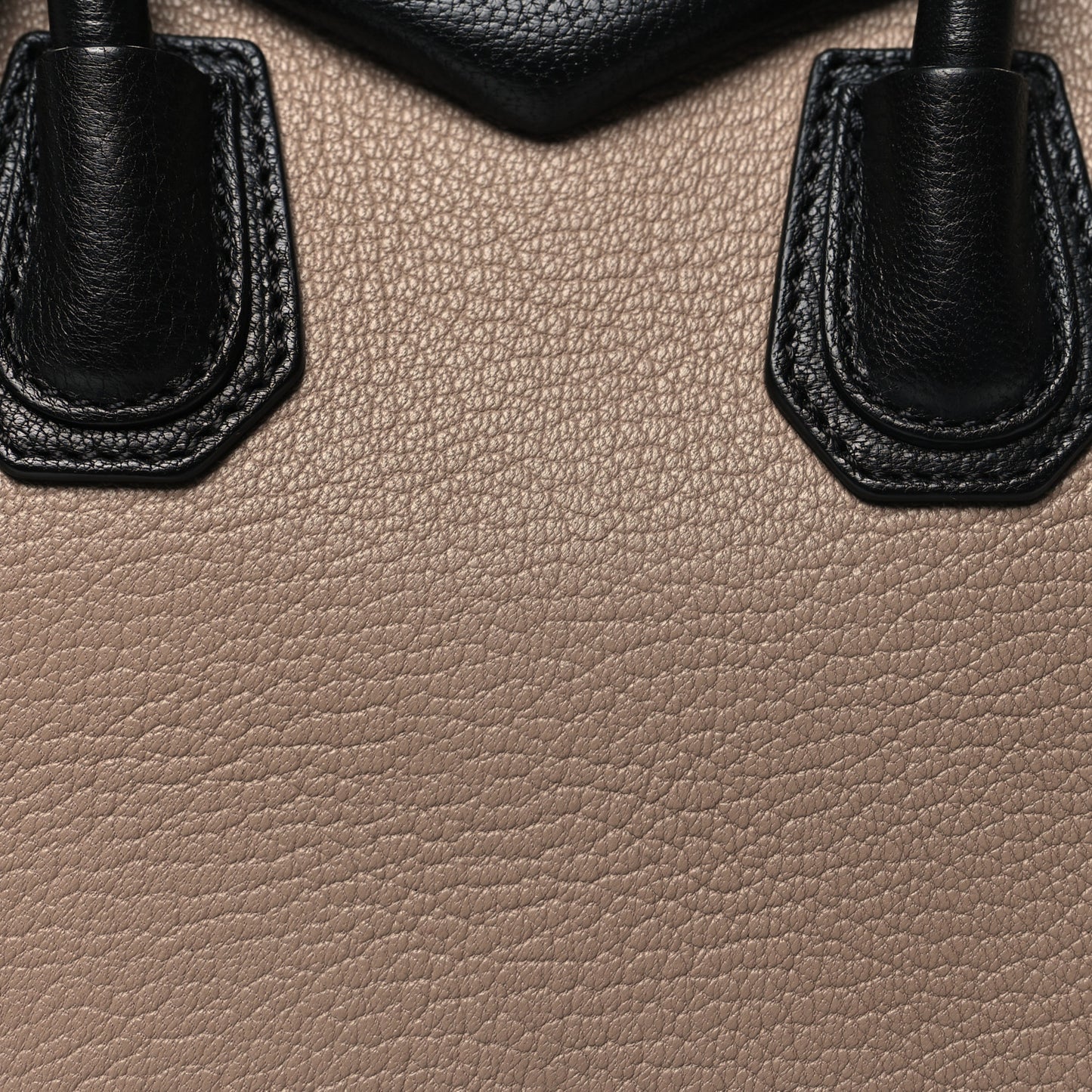 Sugar Goatskin Mini Tri-Color Antigona Linen