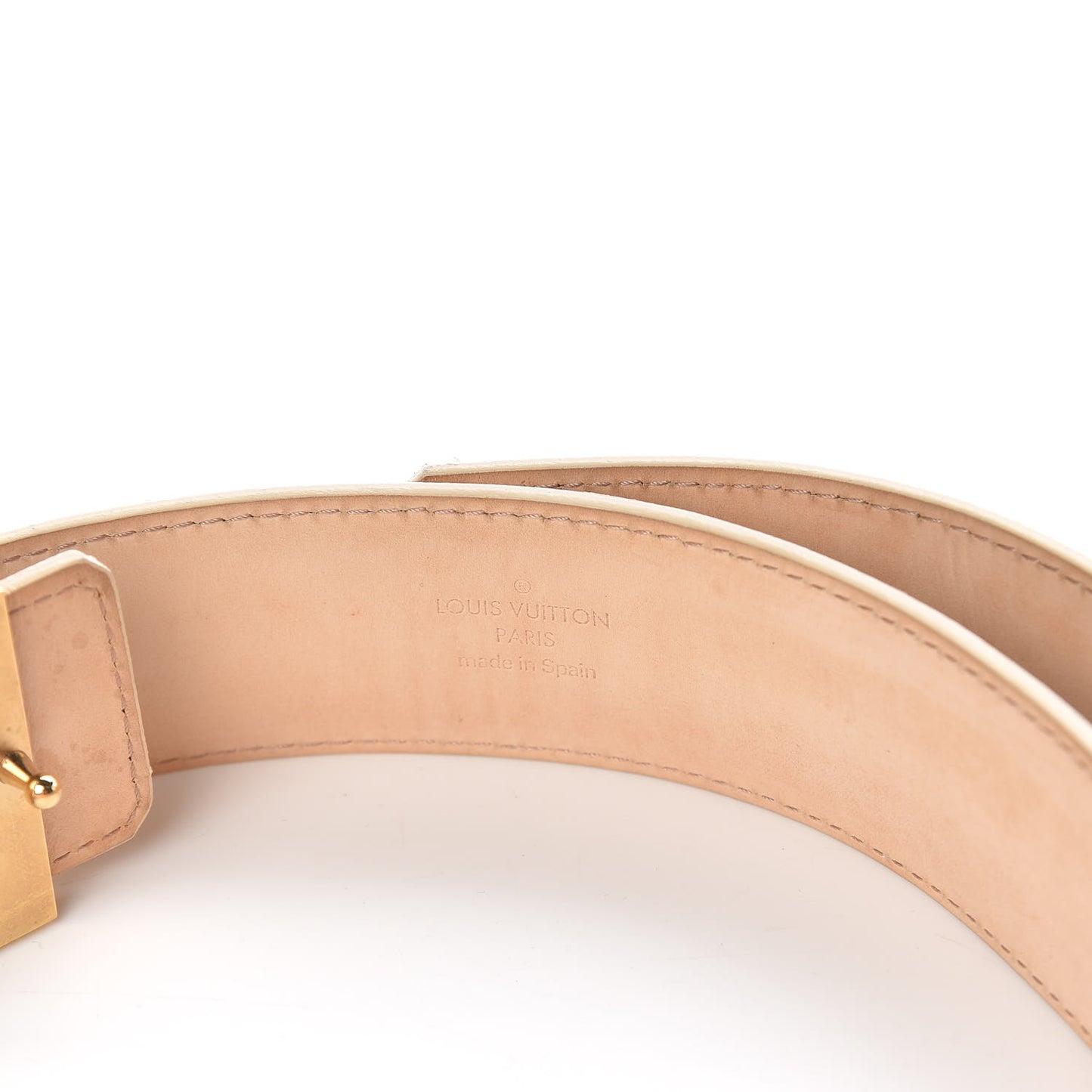 Damier Azur 40mm LV Initiales Belt 95 38