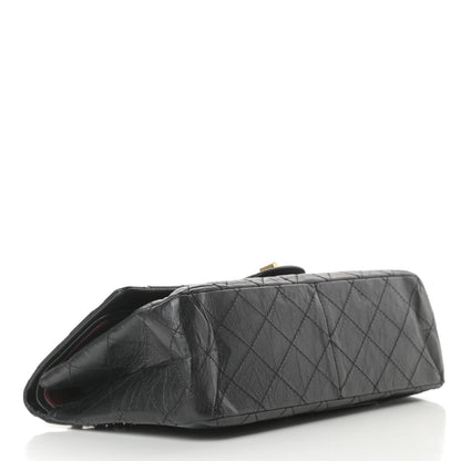 Chanel Aged Calfskin Quilted 2.55 Reissue 227 Flap Black 4 of 18