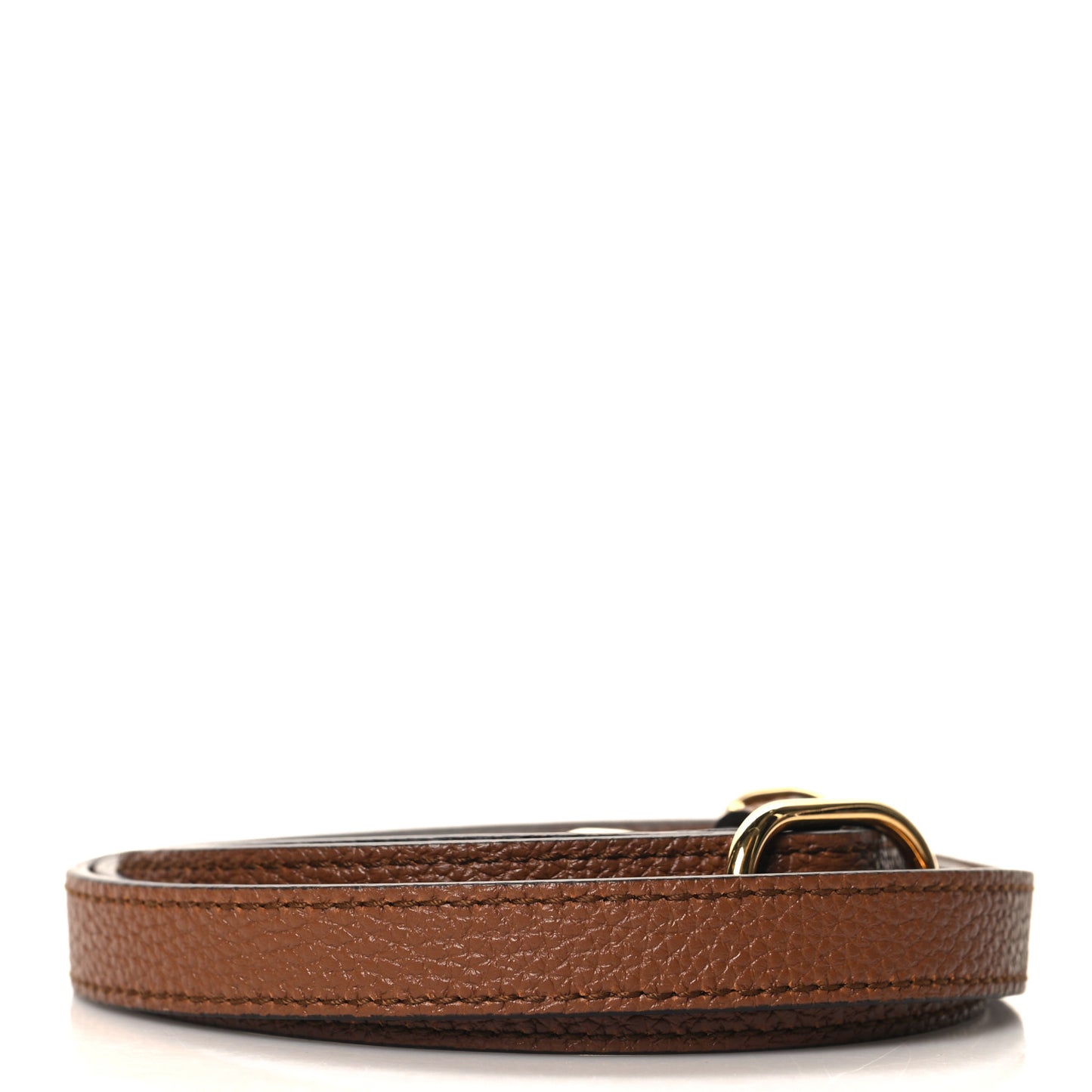 Calfskin Adjustable Shoulder Strap Brown