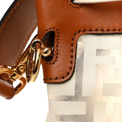Fendi TPU FF Vitello Aura F is Fendi Grande Mon Tresor Bucket Bag White Cuoio 15 of 15