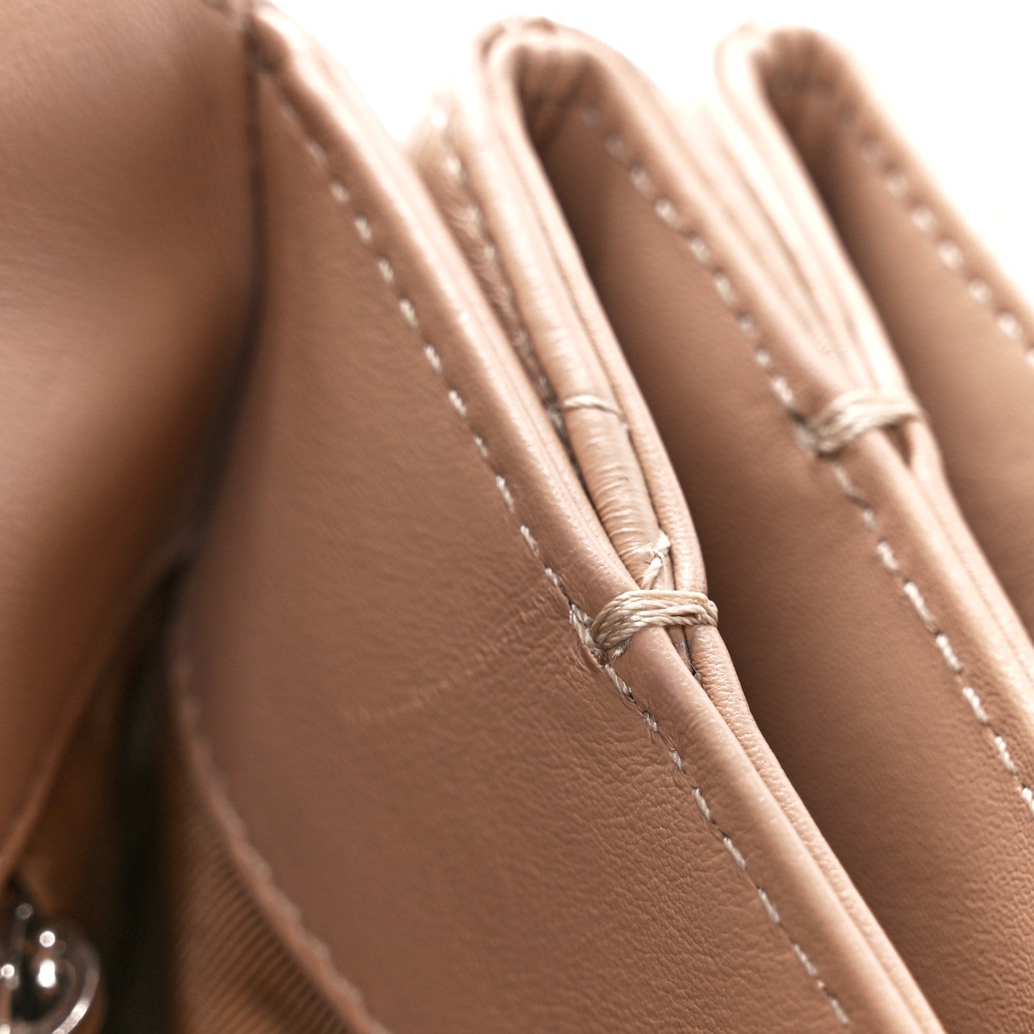Chanel Calfskin Small Tramezzo Flap Beige 13 of 15