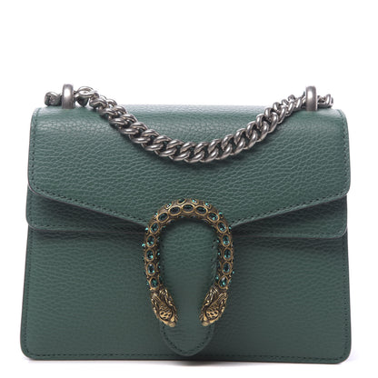 Gucci Calfskin Mini Dionysus Shoulder Bag Emerald 1 of 11