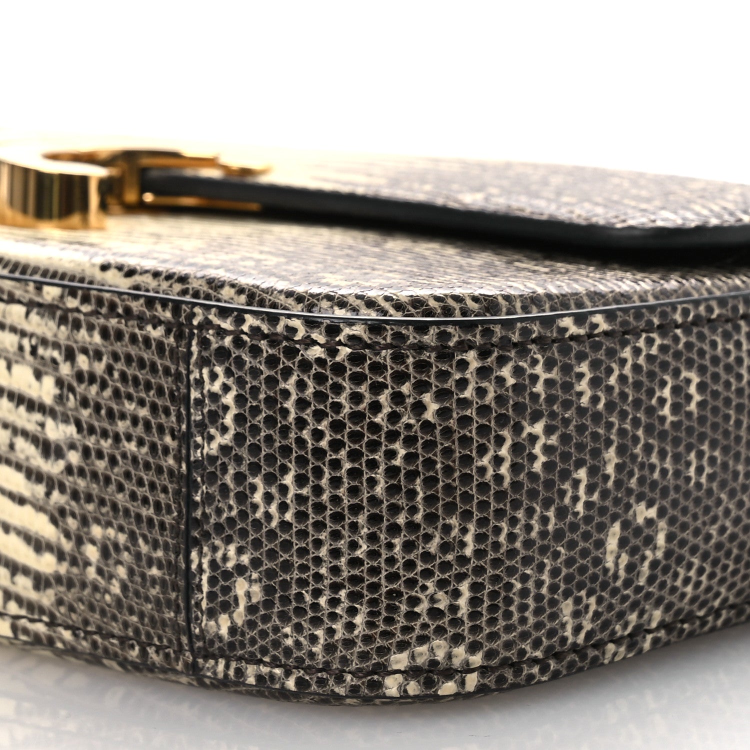 Celine Lizard Mini Triomphe Natural 12 of 13