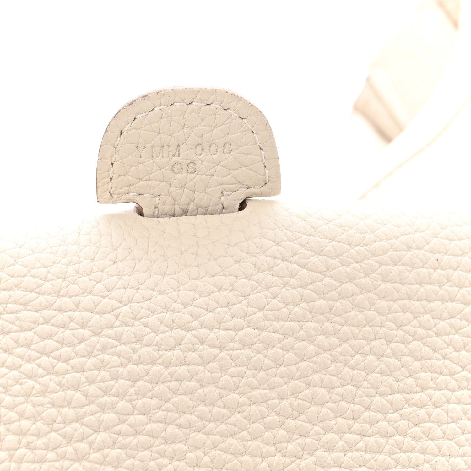 Hermes Taurillon Clemence Evelyne III PM Craie 7 of 15