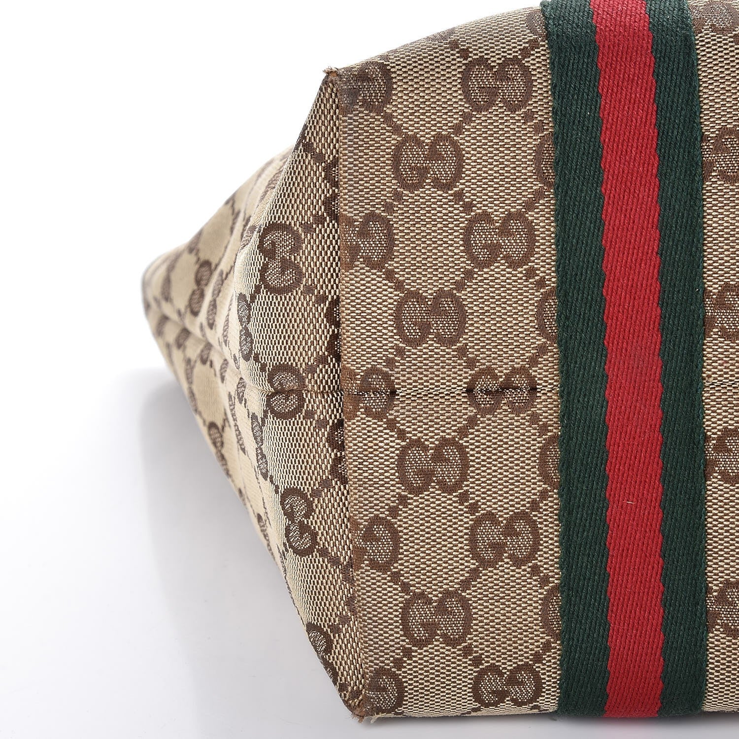 Gucci Monogram Medium Jolicoeur Tote White 13 of 14