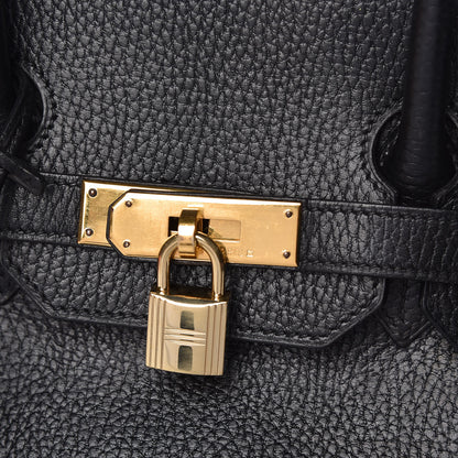 Hermes Ardennes Birkin 35 Black 14 of 15