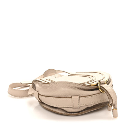 Chloe Grained Calfskin Mini Marcie Saddle Bag Blush Nude 4 of 14