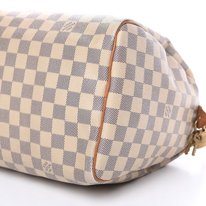 Louis Vuitton Damier Azur Speedy 30 9 of 16
