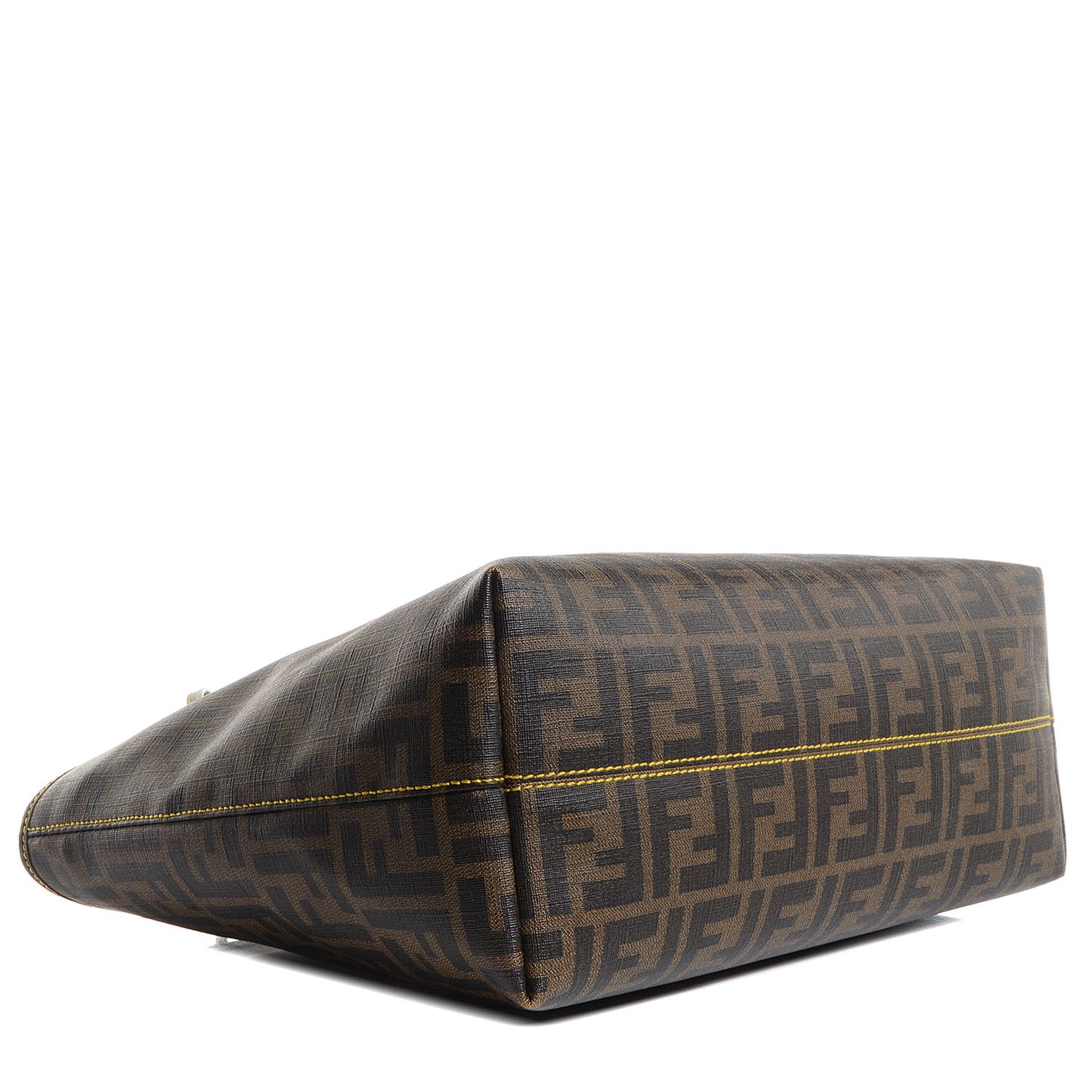 Zucca Spalmati Small Roll Tote Tobacco Giallo