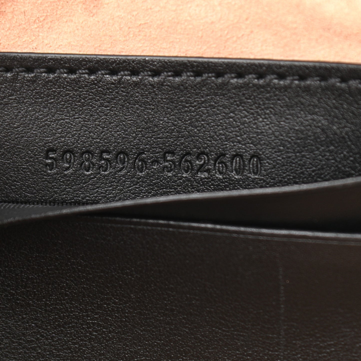 Calfskin Matelasse Mini GG Marmont Chain Crossbody Bag Black