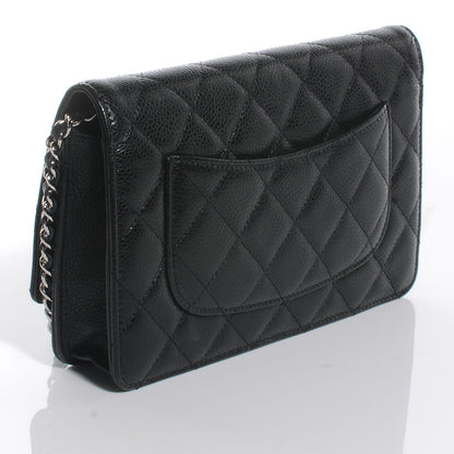 Chanel Caviar Wallet on Chain WOC Black 3 of 8