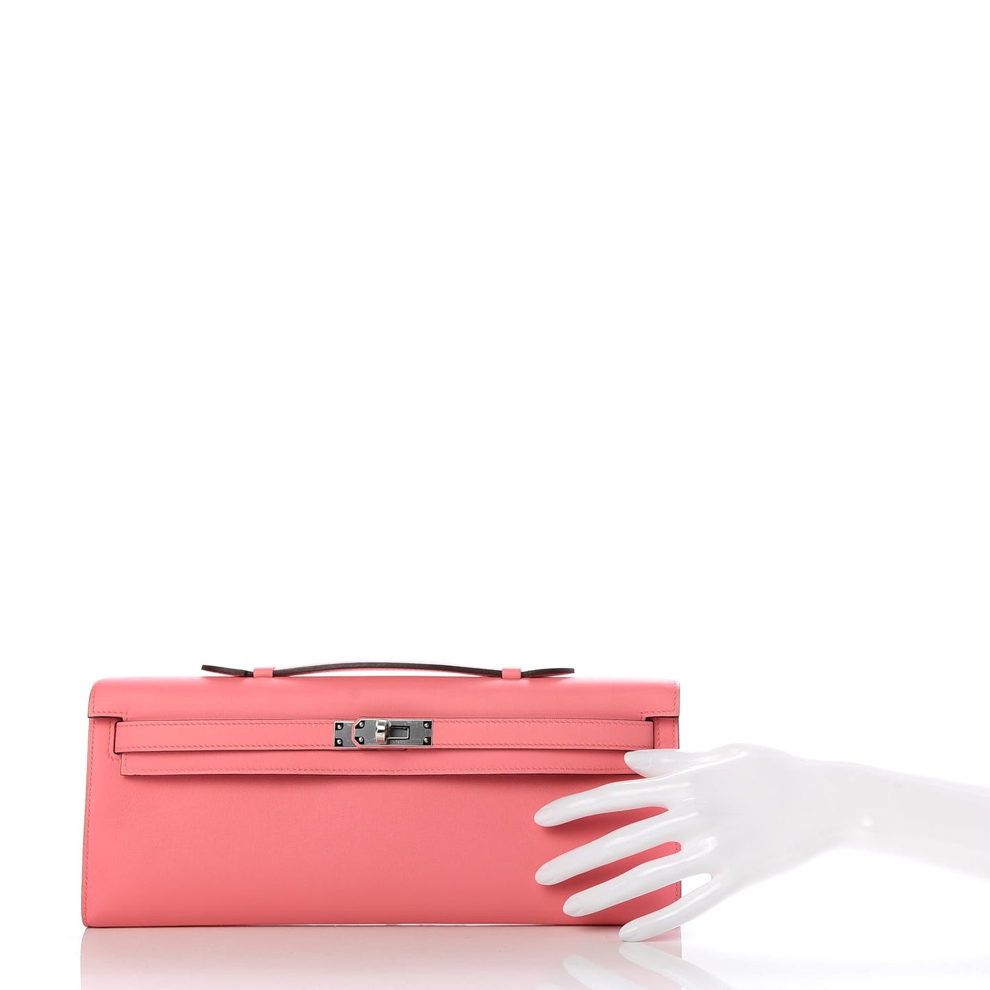 Swift Kelly Cut Clutch Pochette Rose D'Ete