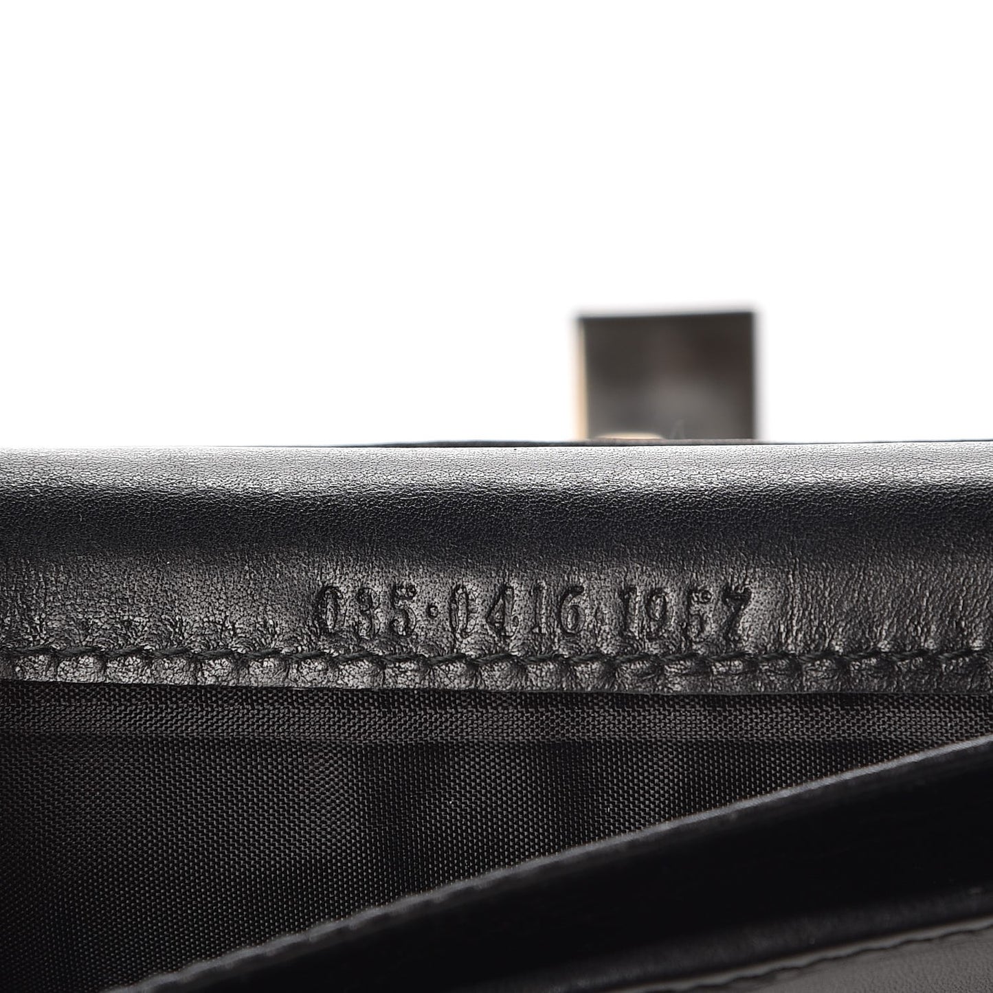 Calfskin G Wallet Black