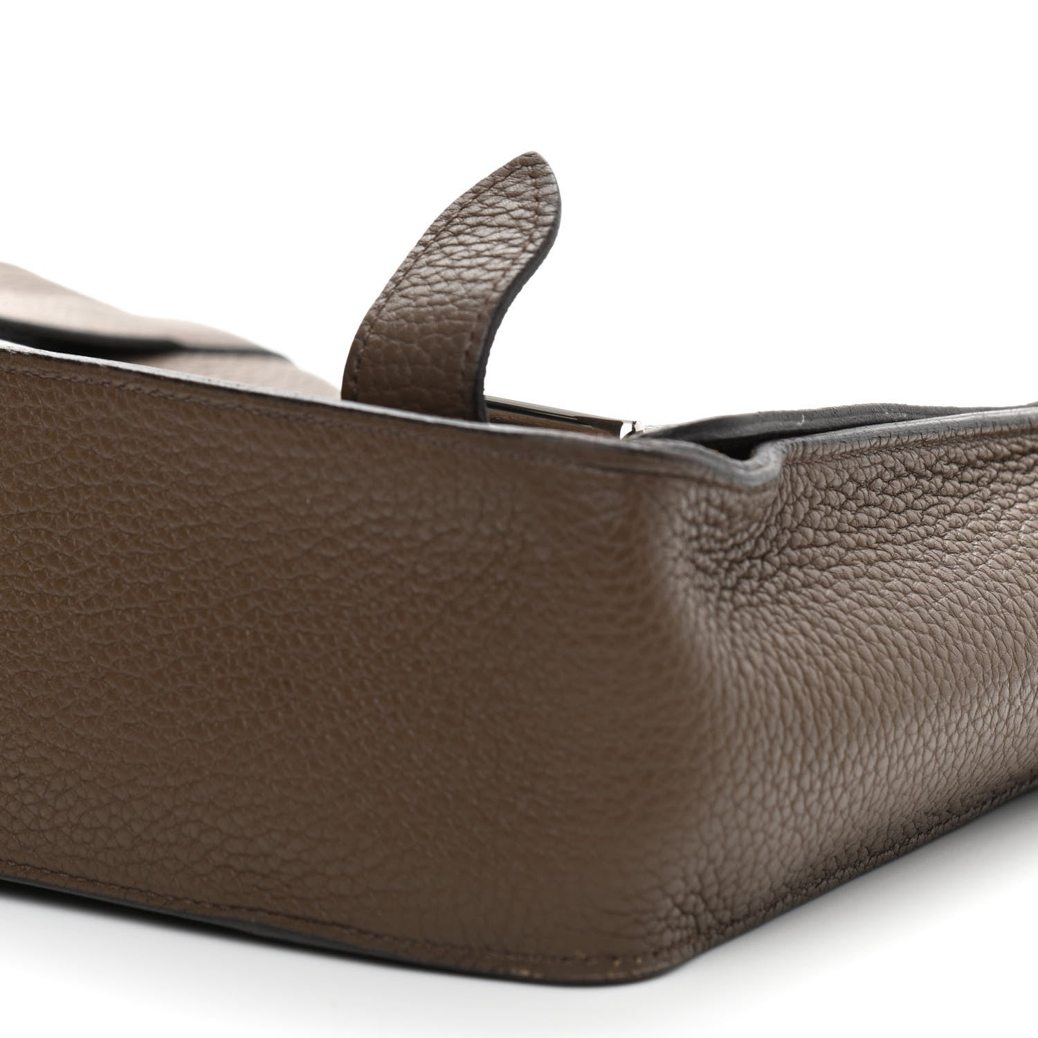Hermes Taurillon Clemence Steve Caporal Messenger Cacao 10 of 12