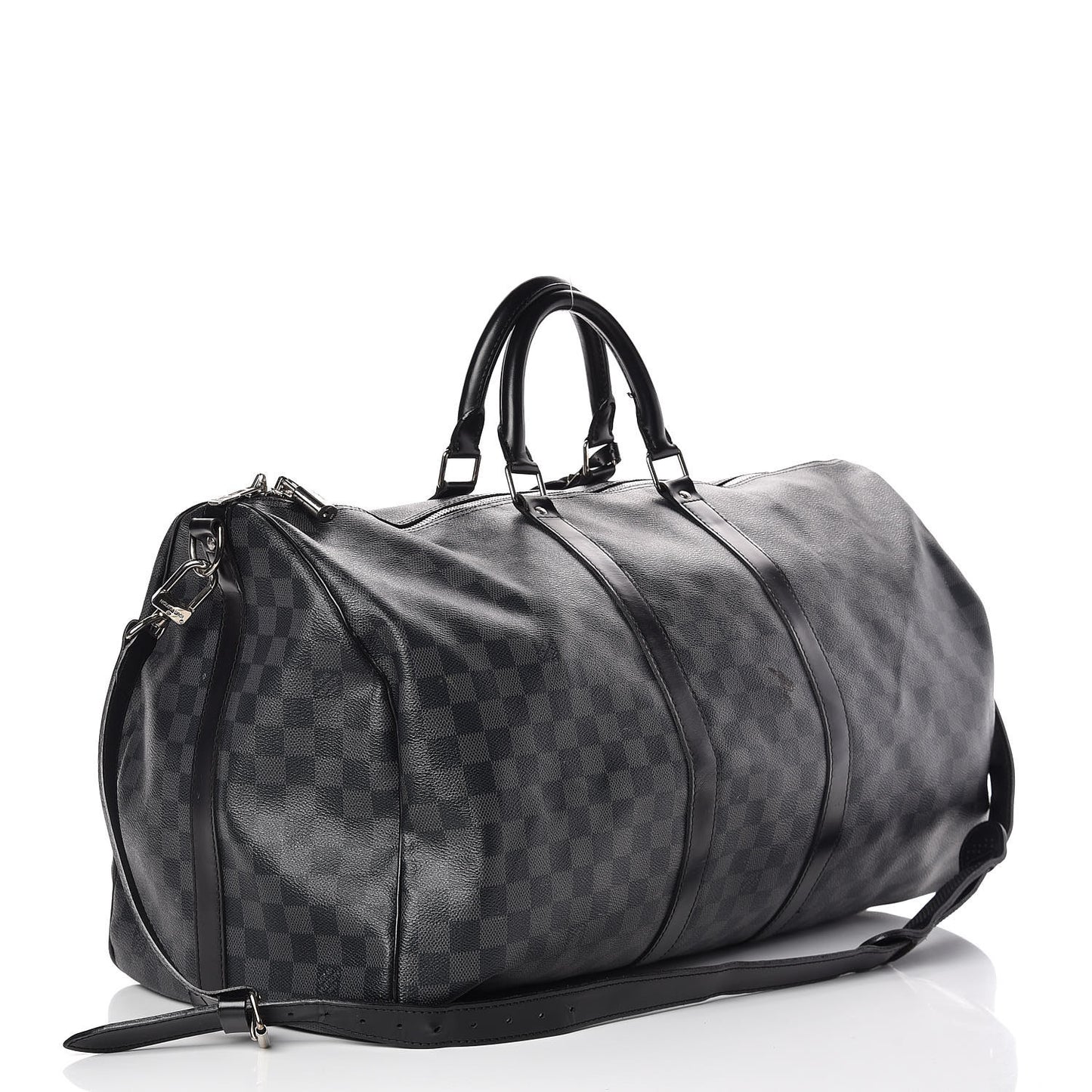 Damier Graphite Keepall Bandouliere 55