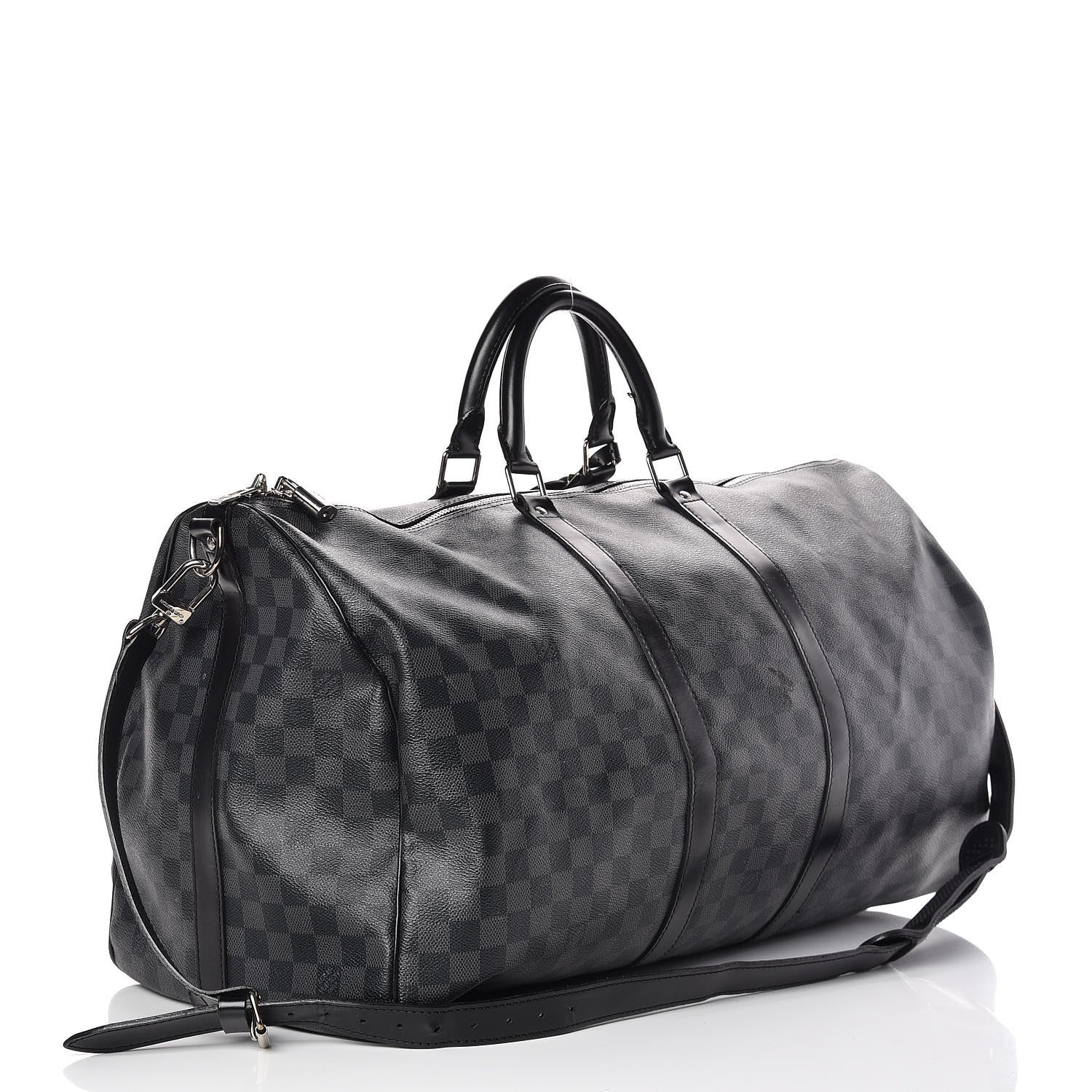 Louis Vuitton Damier Graphite Keepall Bandouliere 55 3 of 24