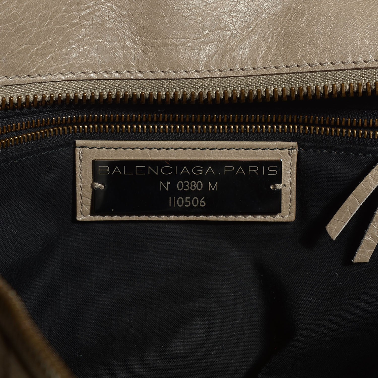 Balenciaga Agneau Classic Hardware Weekender Papyrus 6 of 11