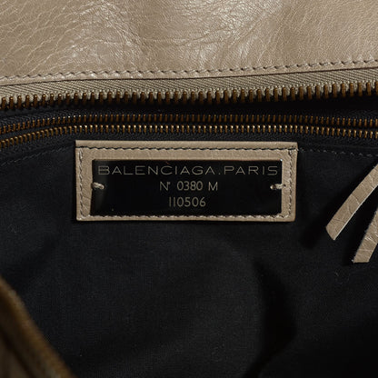 Balenciaga Agneau Classic Hardware Weekender Papyrus 6 of 11
