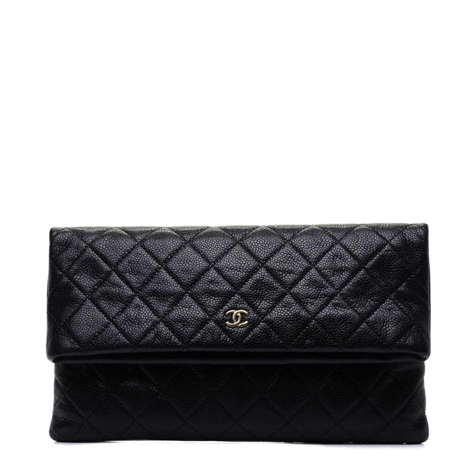 Chanel Caviar Quilted CC Beauty Clutch Black 1 of 11