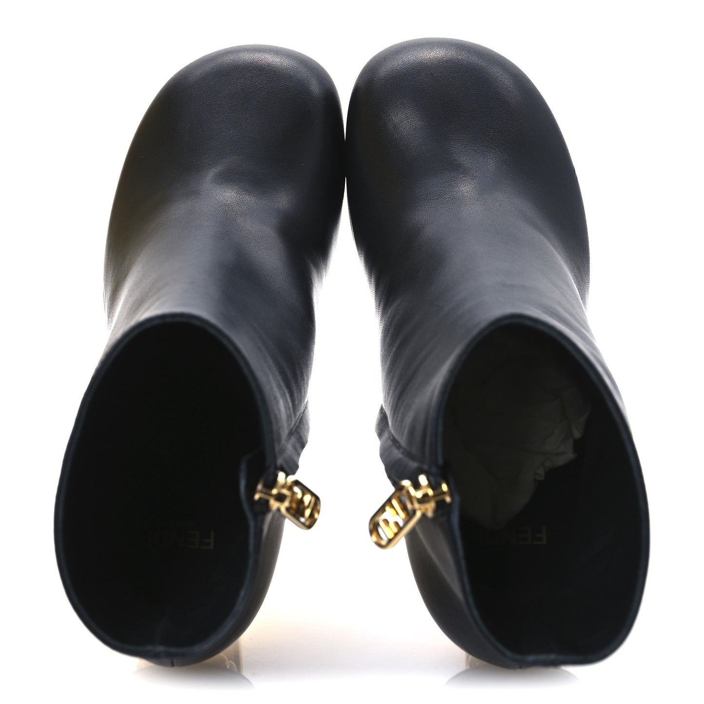 Nappa Fendi First 95mm Ankle Boots 36 Black