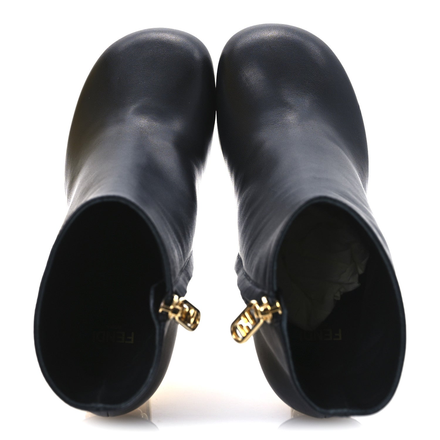 Fendi Nappa Fendi First 95mm Ankle Boots 36 Black 2 of 11