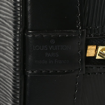 Louis Vuitton Epi Alma PM Black 7 of 9