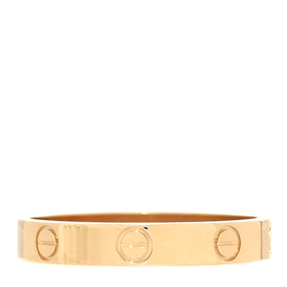 Cartier 18K Yellow Gold 3.5mm LOVE Wedding Band Ring 60 9 1 of 5