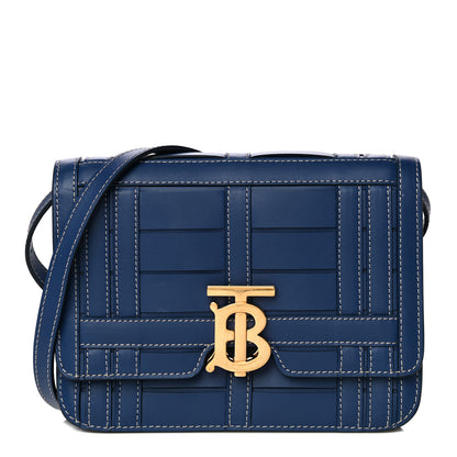 Burberry Calfskin Small TB Bag Ink Navy 1 of 10