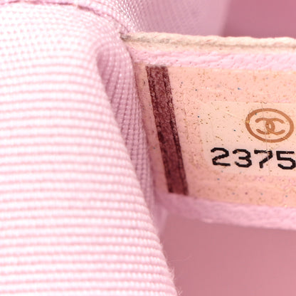 Chanel Calfskin Stitch Medium Ring My Bag Shopping Tote  Pink 7 of 11