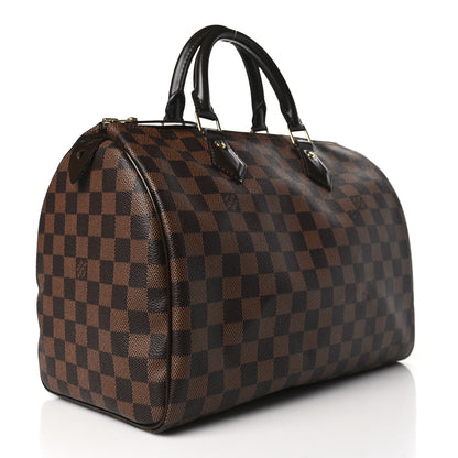 Louis Vuitton Damier Ebene Speedy 30 3 of 8
