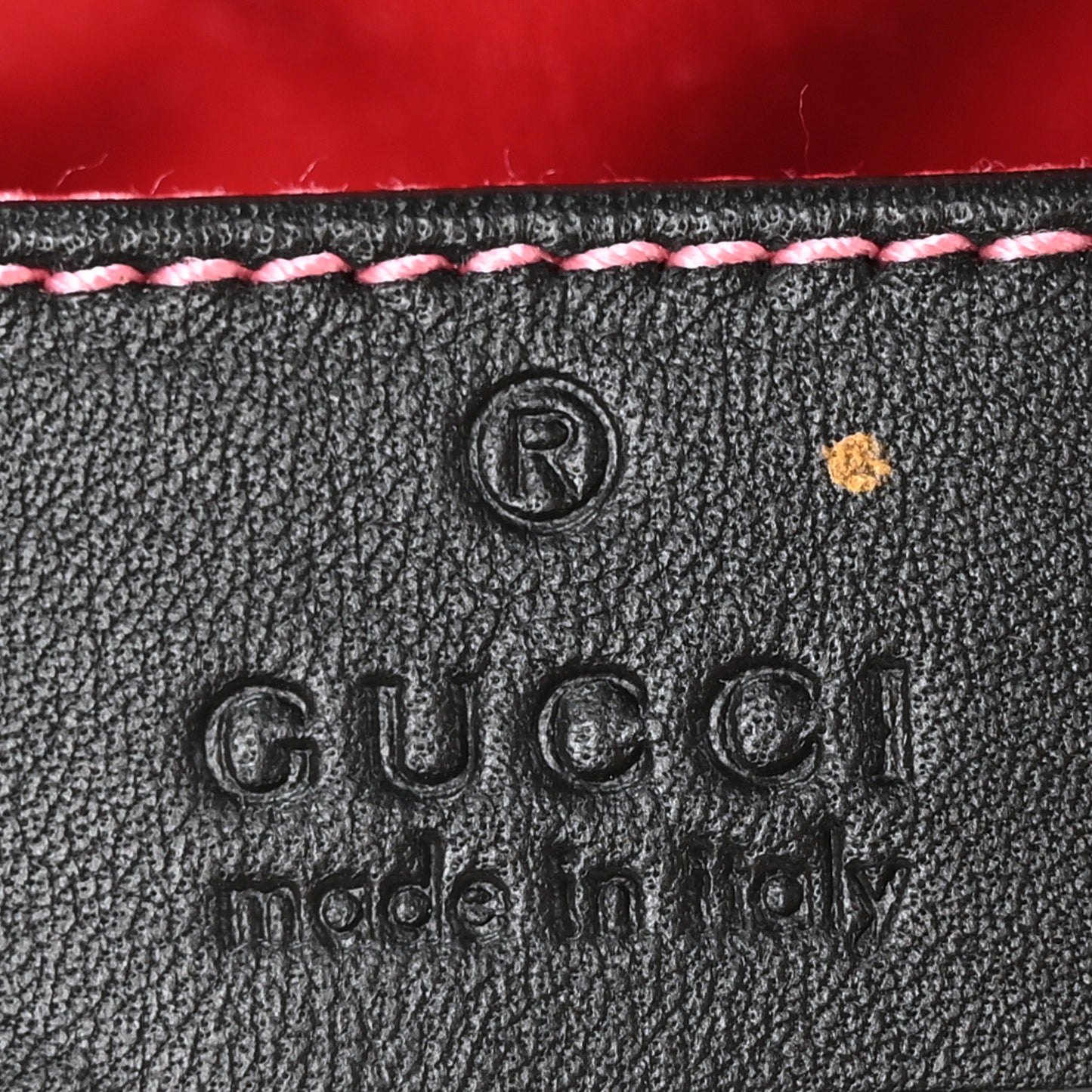 Velvet Matelasse Mini GG Marmont Shoulder Bag Black