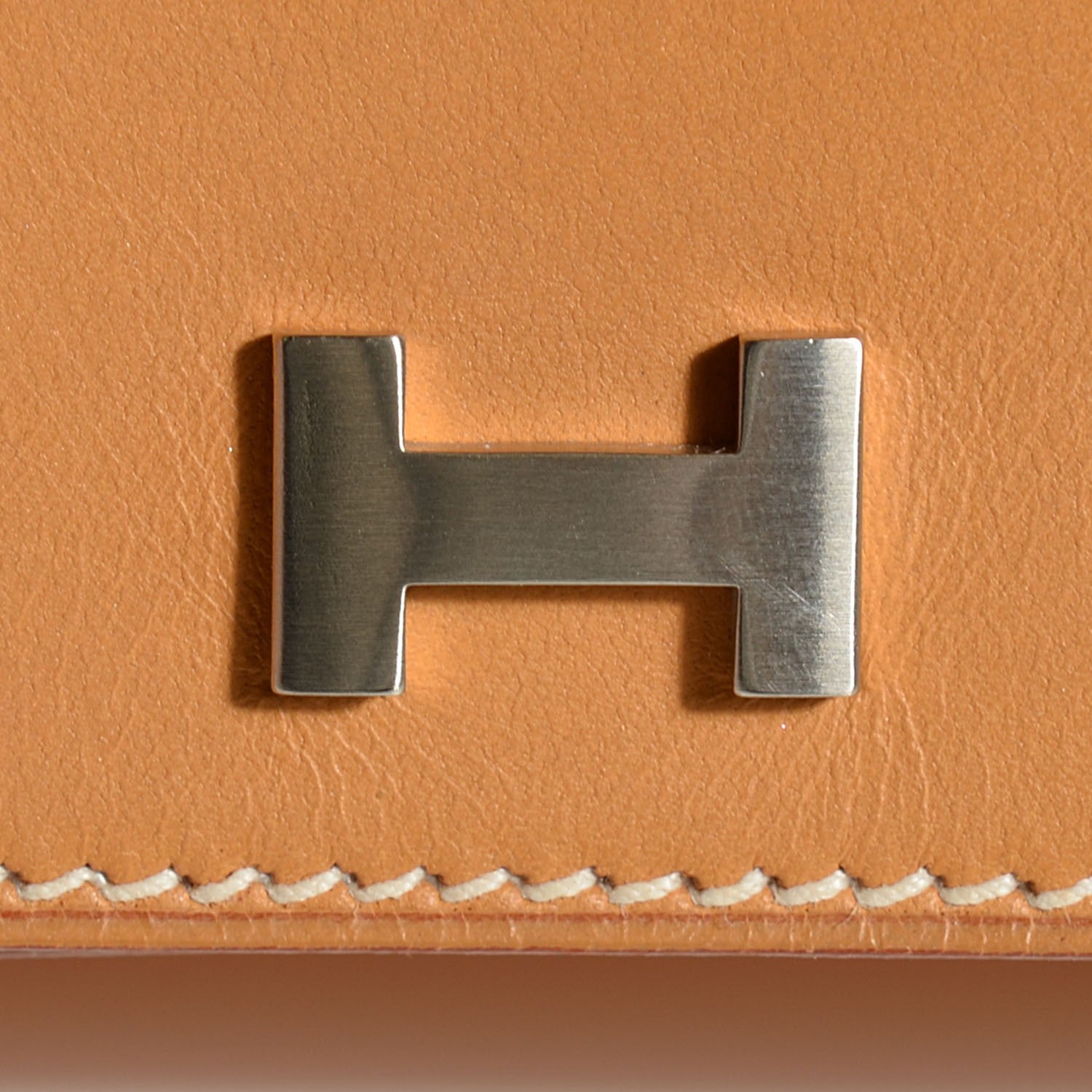 Hermes Vache Natural Waist Bag Clutch 11 of 12