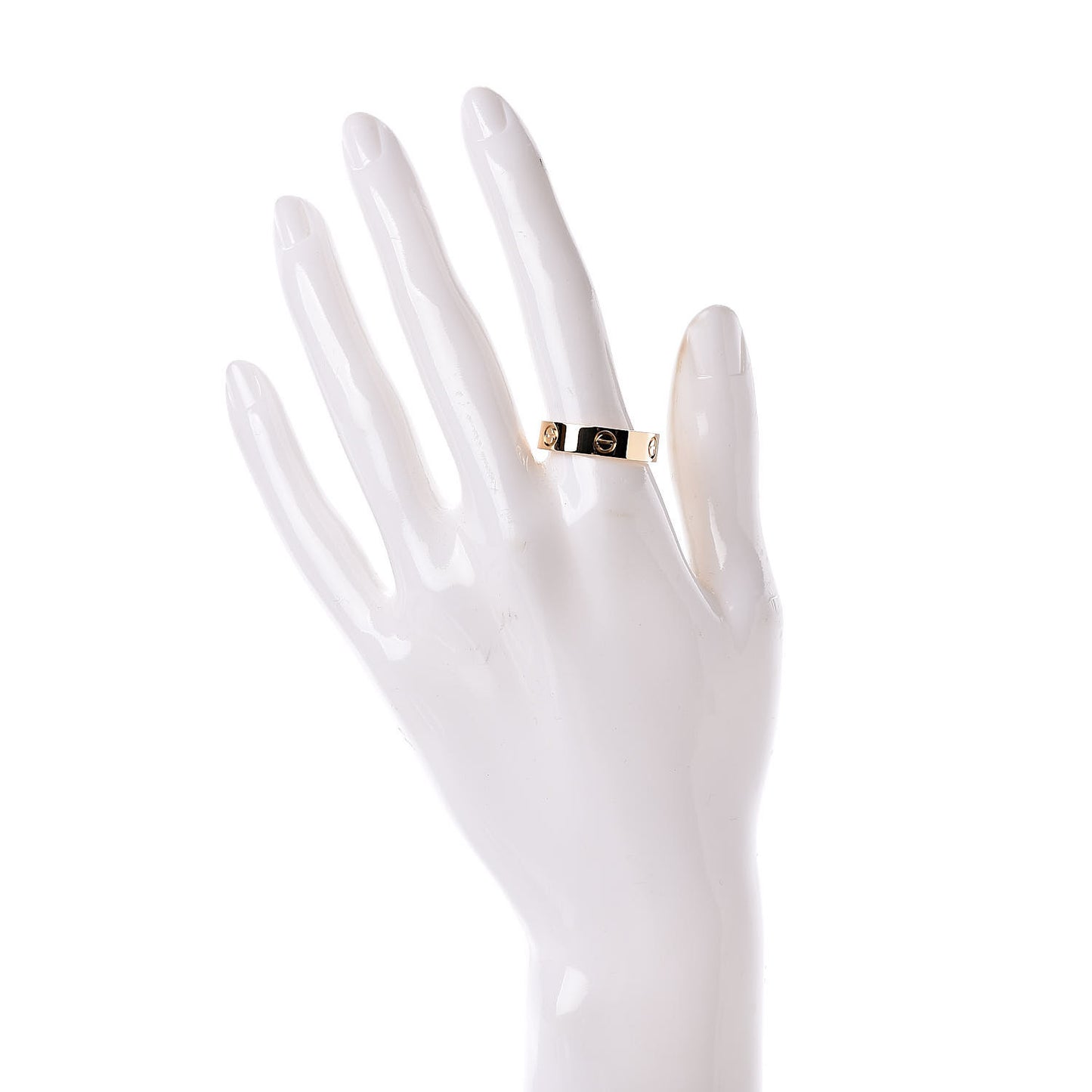 18K Yellow Gold 5.5mm LOVE Ring 62 10