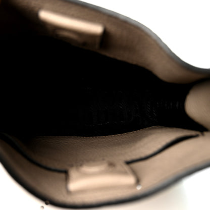 Prada Vitello Daino Soft Mini Hobo Messenger Bag Argilla 5 of 9