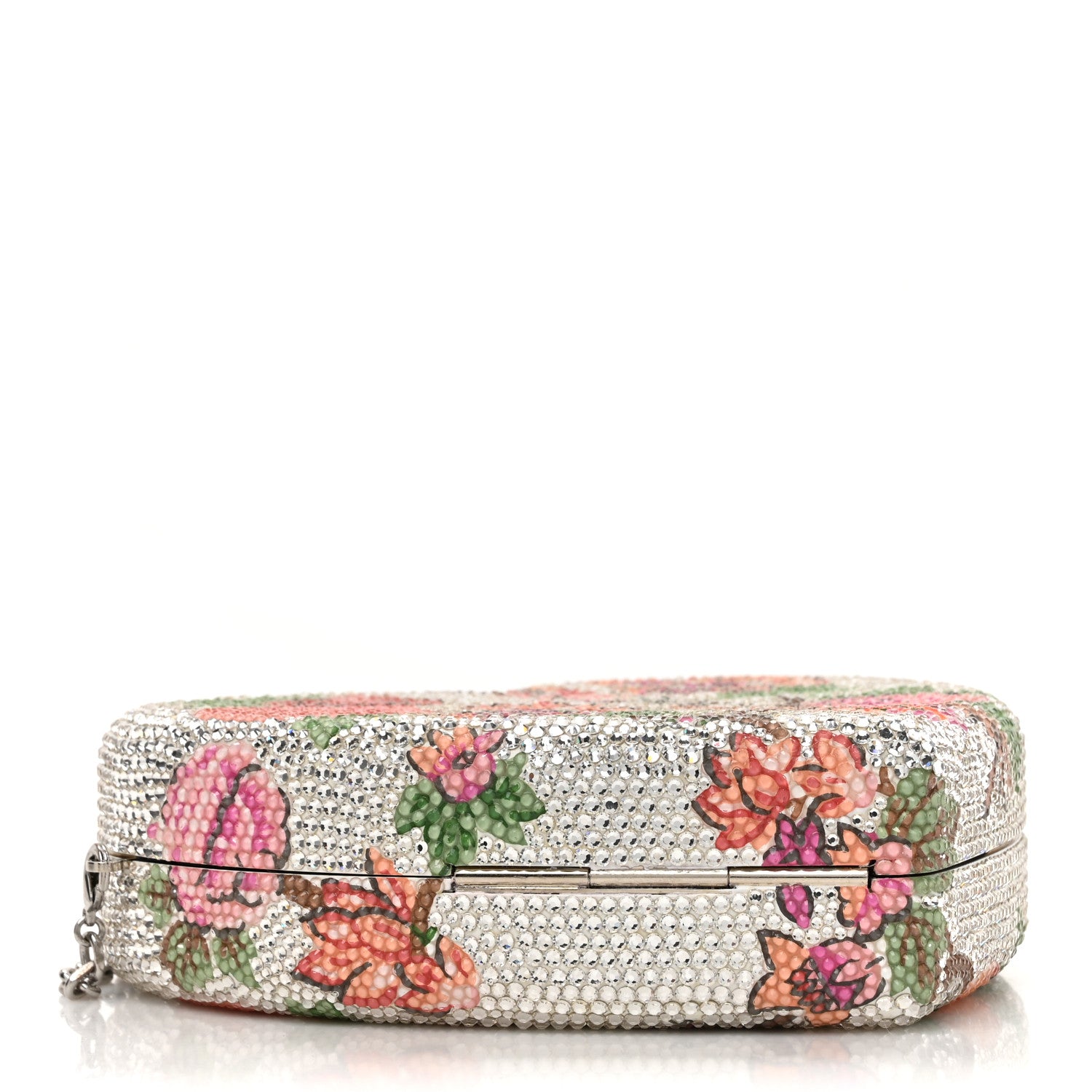 Judith Leiber Crystal Heart Secret Garden Minaudiere Clutch Multicolor 4 of 12