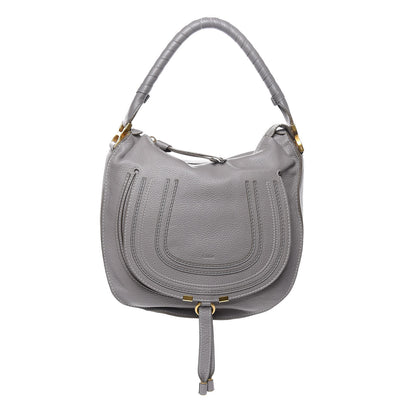Chloe Calfskin Medium Marcie Hobo Cashmere Grey 1 of 10