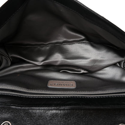 Chanel Lambskin East West Mademoiselle Flap Black 5 of 11