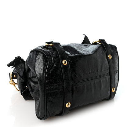 Miu Miu Vitello Lux Mini Bow Bag Black 4 of 10