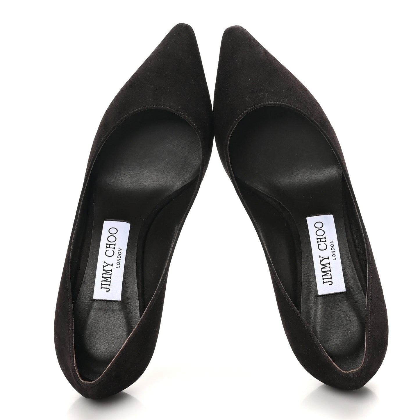 Suede Pointy Toe Romy 60 Pumps 36 Brown