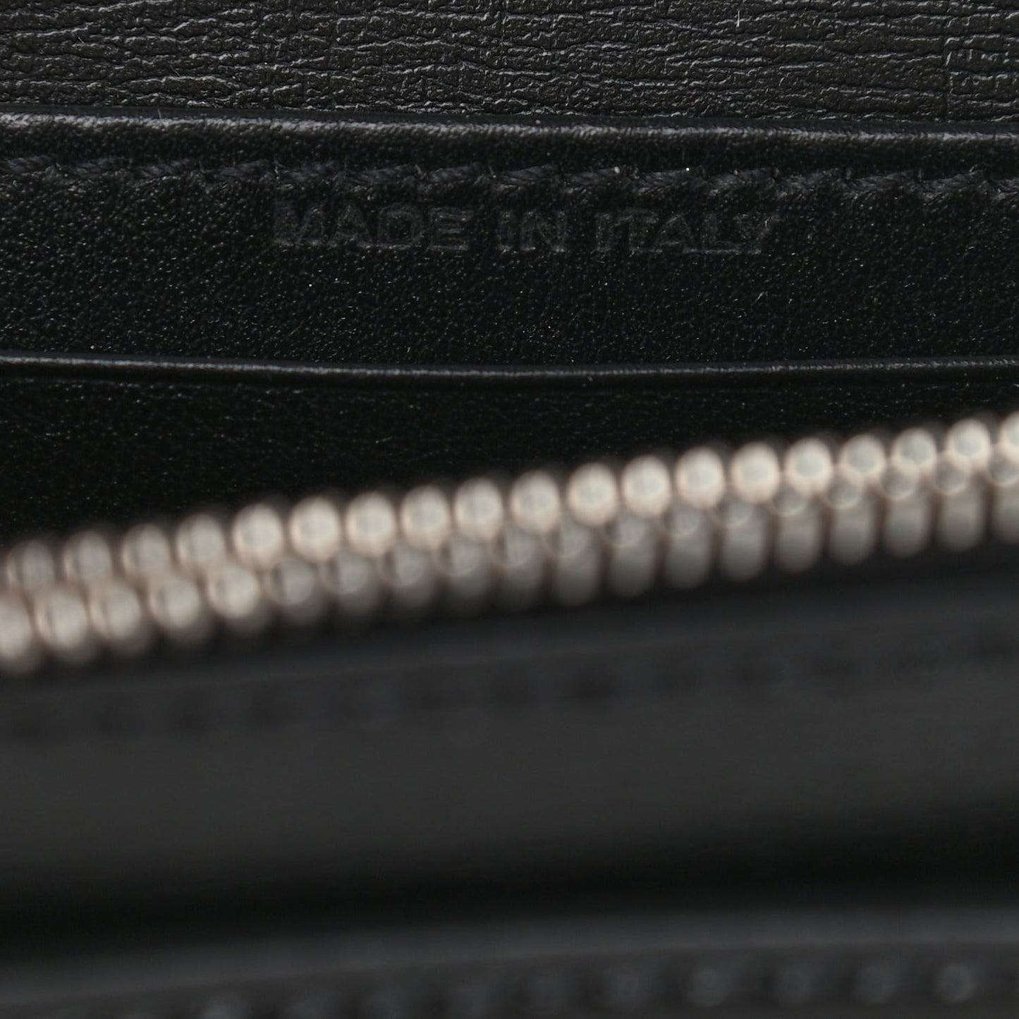 Calfskin Monogram Sunset Chain Wallet Black