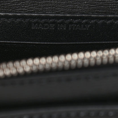 Saint Laurent Calfskin Monogram Sunset Chain Wallet Black 7 of 11