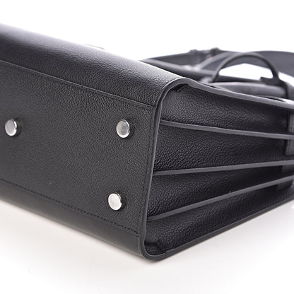 Saint Laurent Grained Calfskin Baby Sac De Jour Black 8 of 9