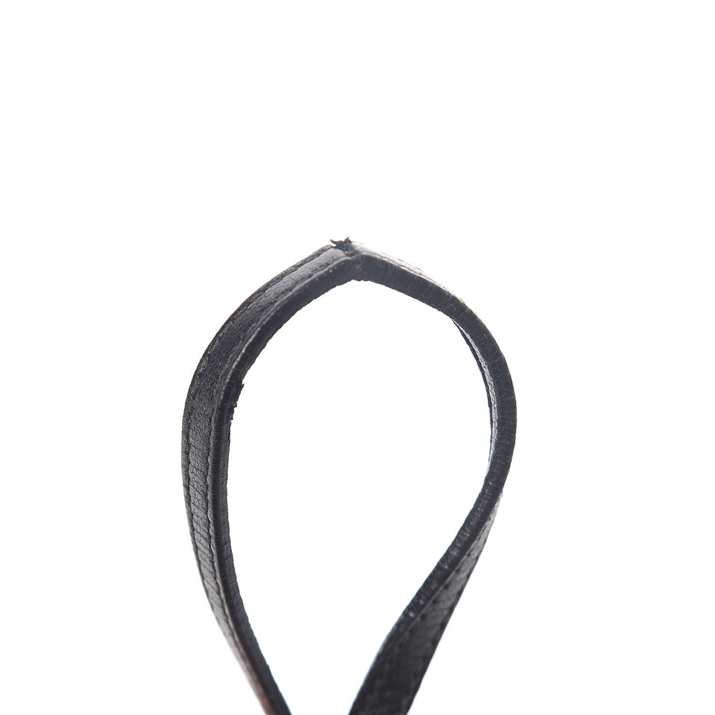 Agneau Classic Hardware Lizard Embossed Hip Black