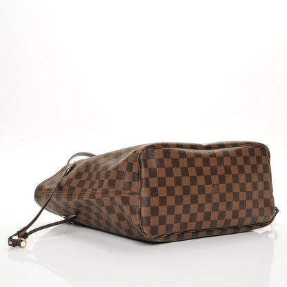 Louis Vuitton Damier Ebene Neo Neverfull MM Rose Ballerine 4 of 6