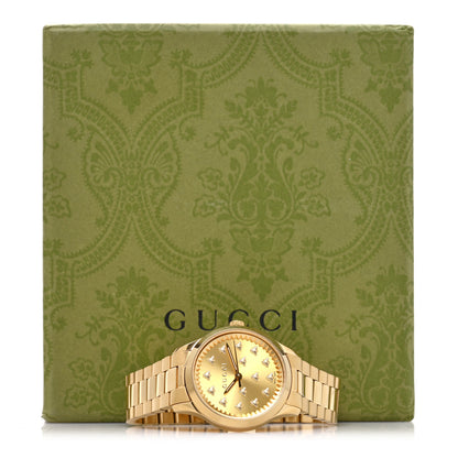 Gucci Stainless Steel 32mm G-Timeless Bee Quartz Watch Gold 5 of 5