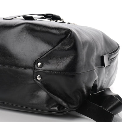 Valentino Garavani Smooth Calfskin VRing Backpack Black 6 of 8