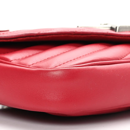 Louis Vuitton Calfskin New Wave Chain Pochette Scarlet 7 of 8