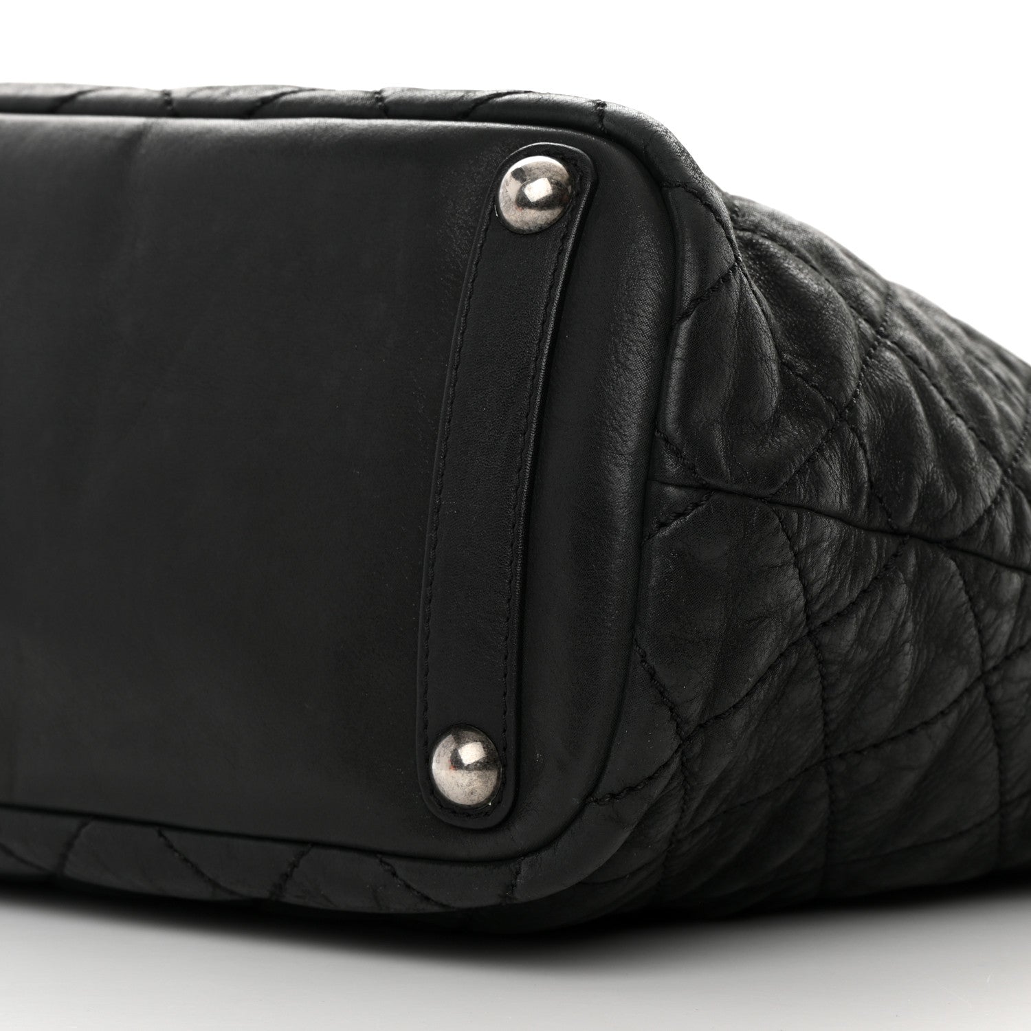 Chanel Iridescent Calfskin Quilted In The Mix Shopping Tote Black 11 of 20
